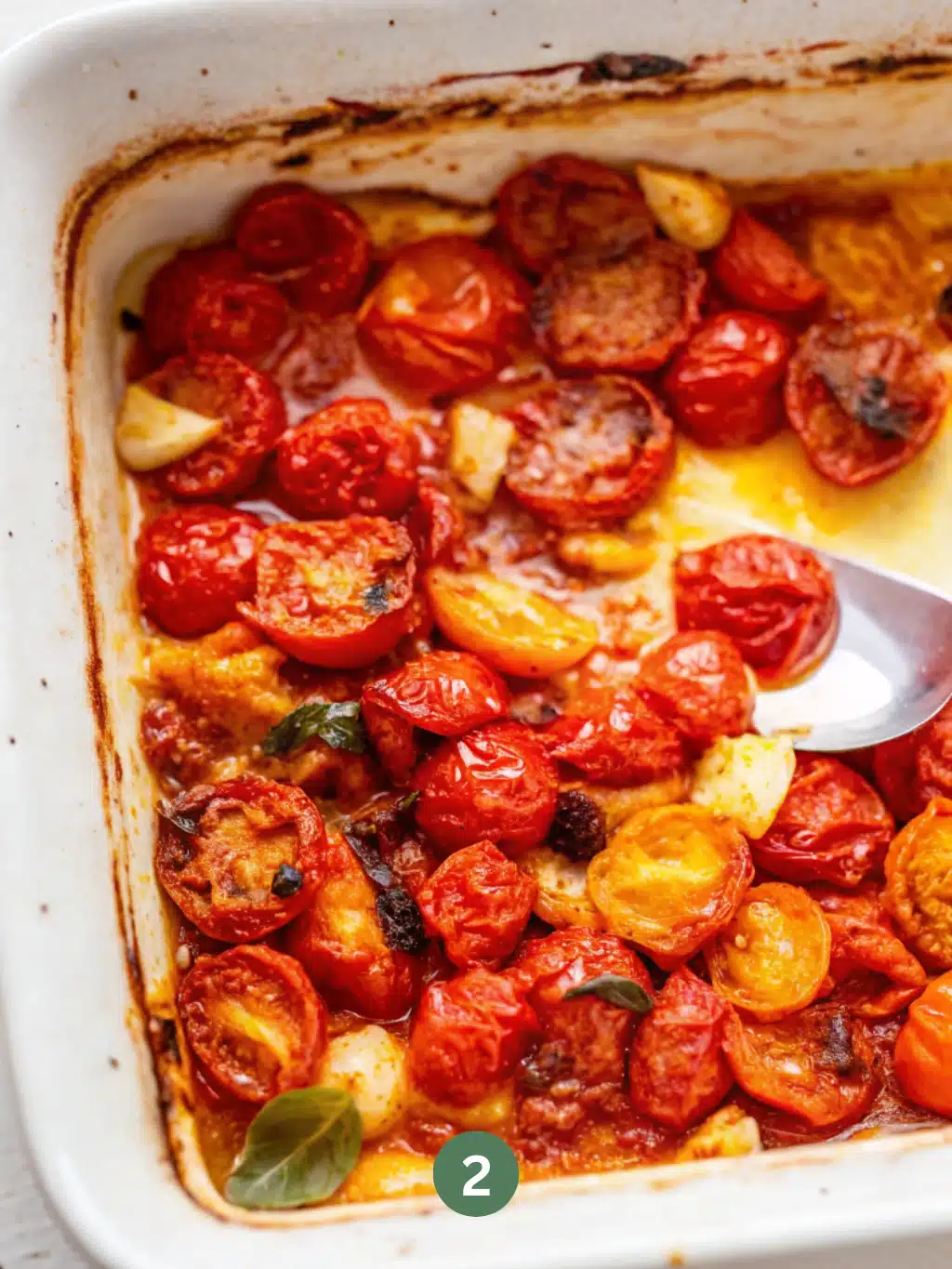 2 Roasted tomato sauce pasta