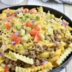 cheeseburger loaded fries
