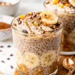 Banana Chia Overnight Oats
