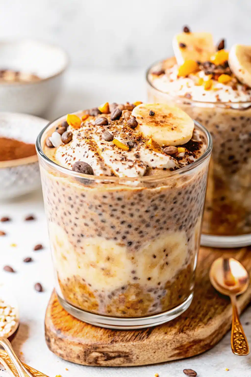 Banana Chia Overnight Oats
