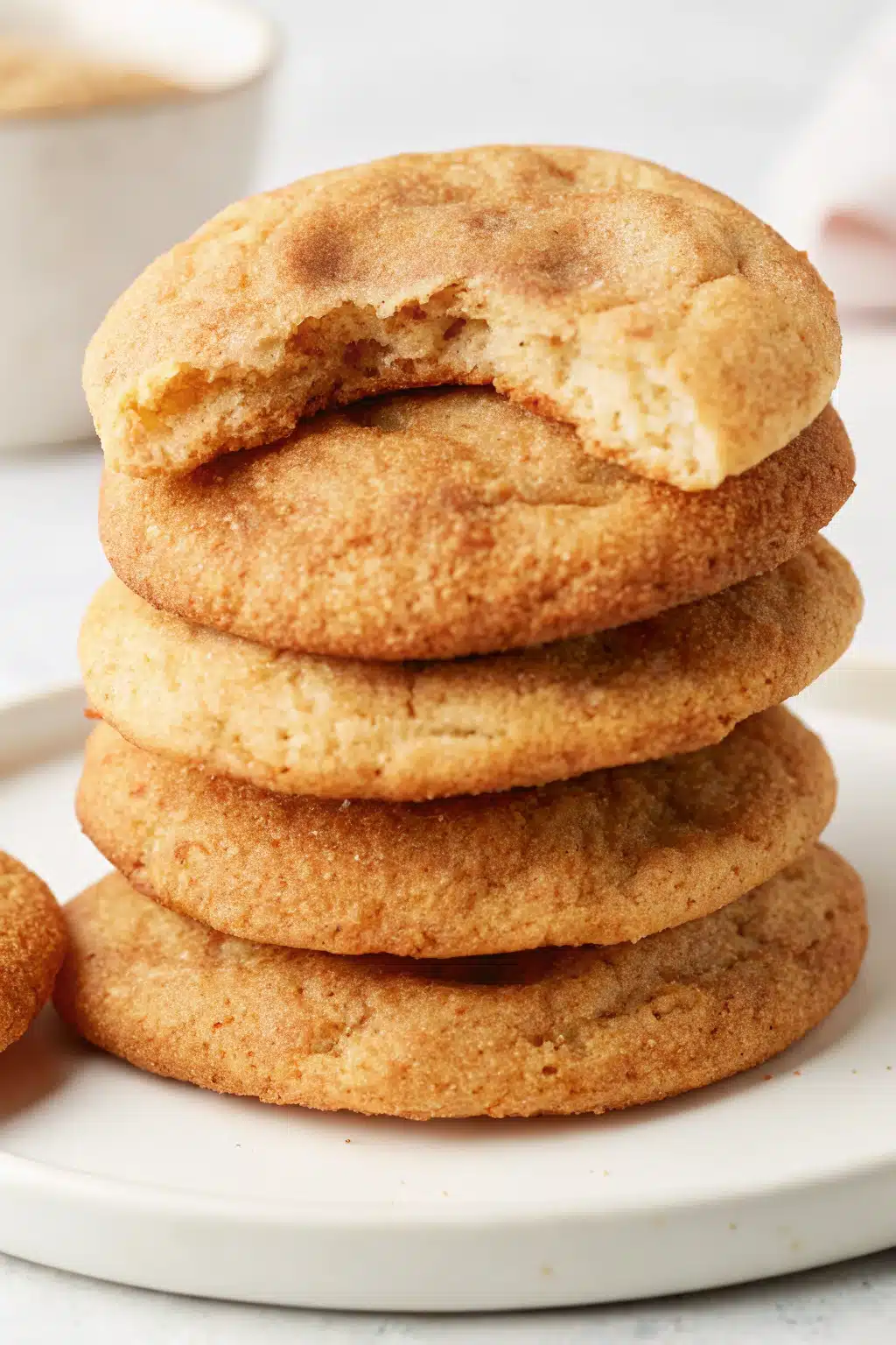 Chewy Soft Snickerdoodle Cookie Recipe
