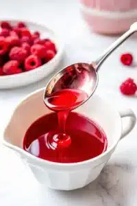 Homemade Easy Raspberry Syrup