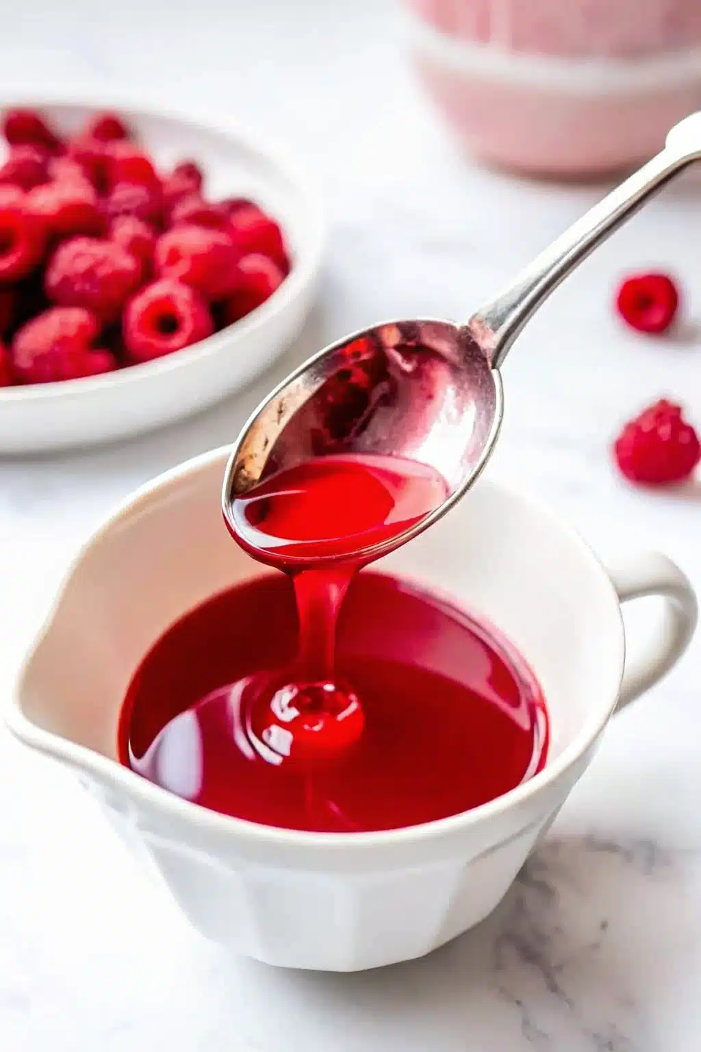 Homemade Easy Raspberry Syrup