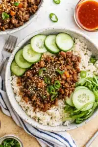 korean beef bowls