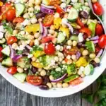 Mediterranean Dense Bean Salad