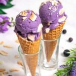 Natural Homemade Ube Ice Cream (Purple Yam)
