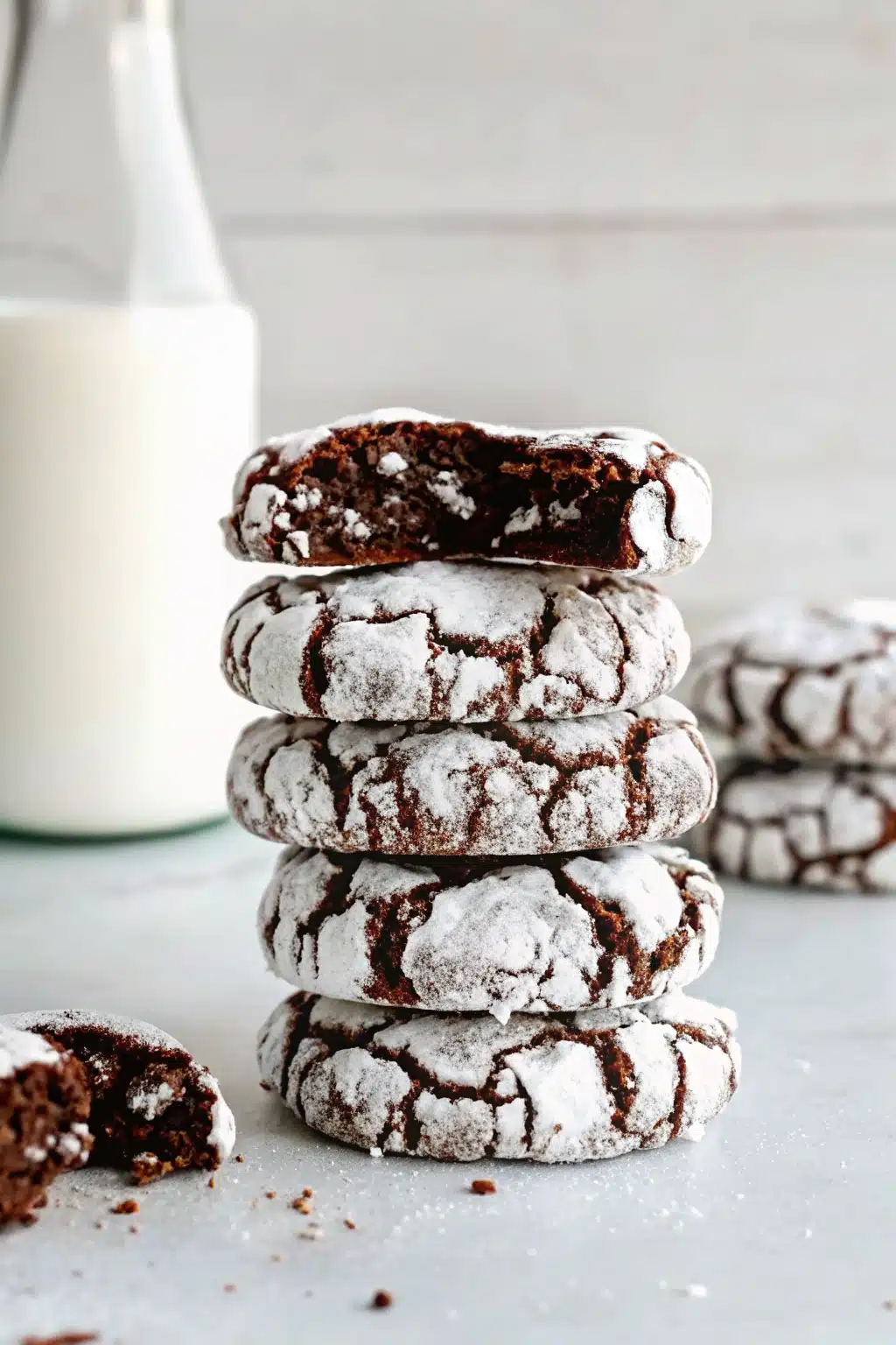 Chocolate Crinkle Cookies