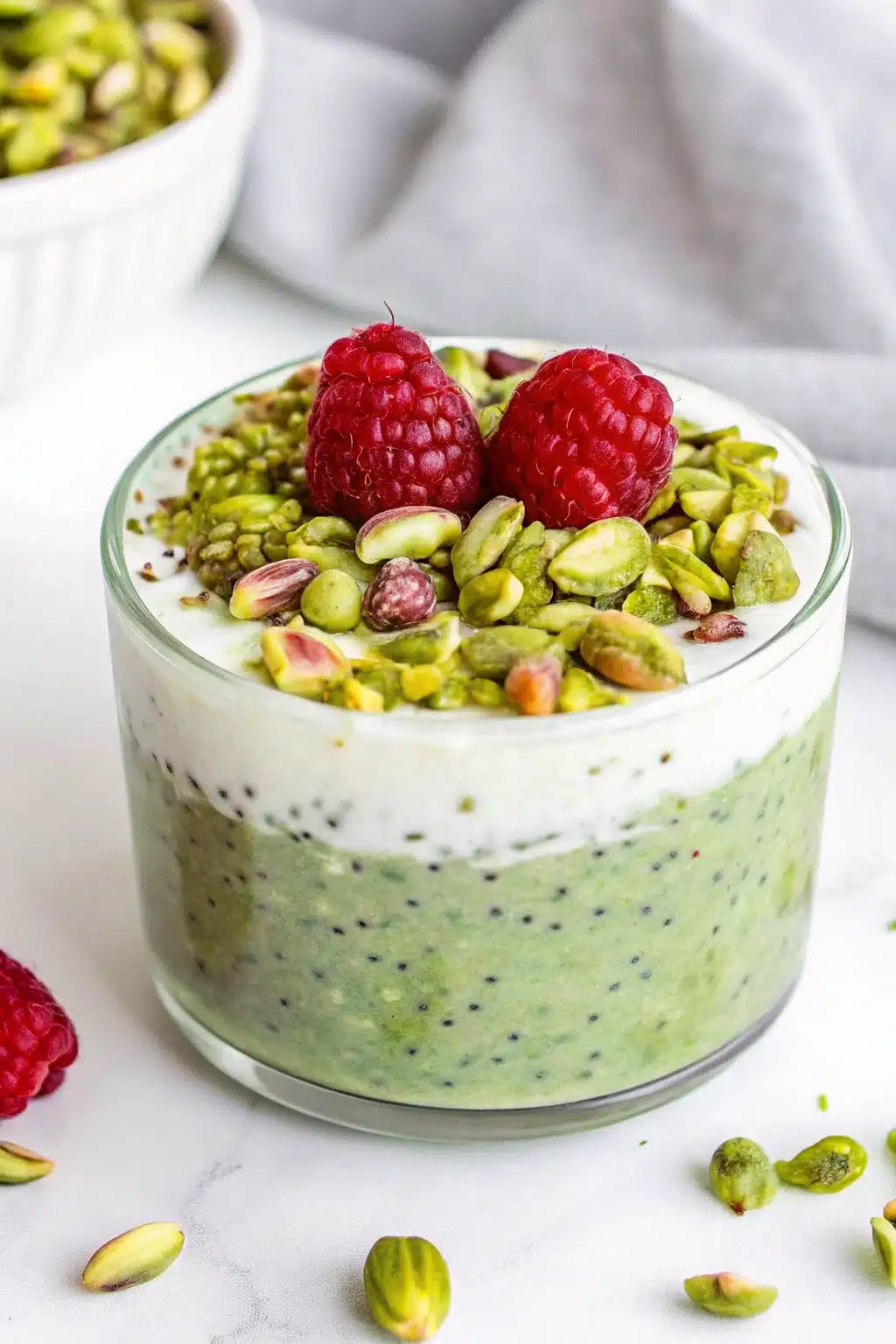 Pistachio Overnight Oats
