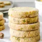Pistachio Shortbread Cookies