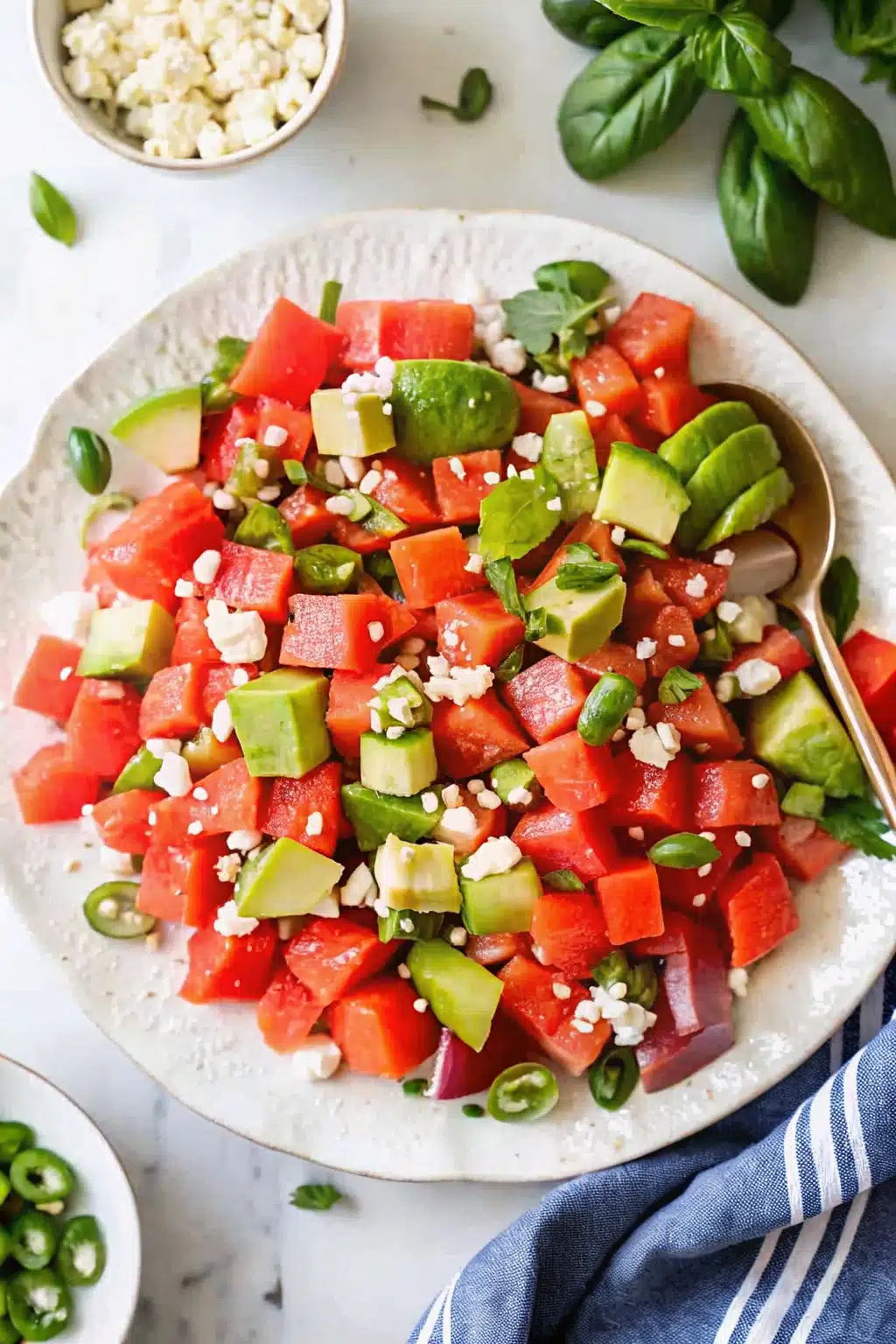 Watermelon Feta Salad