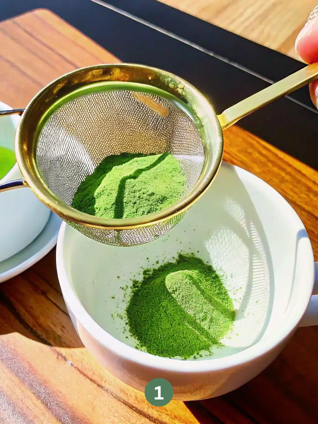 vegan Matcha Affogato