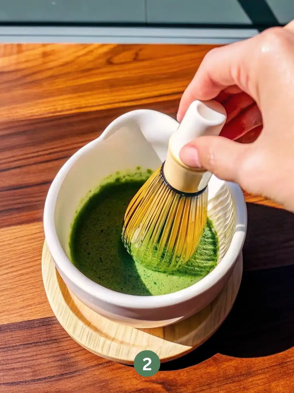 vegan Matcha Affogato