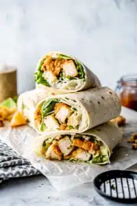 grilled chicken caesar wrap