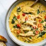 creamy tuscan chicken soup