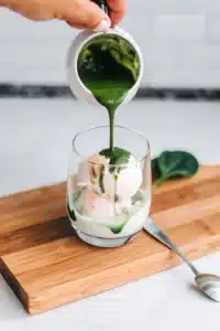 vegan Matcha Affogato