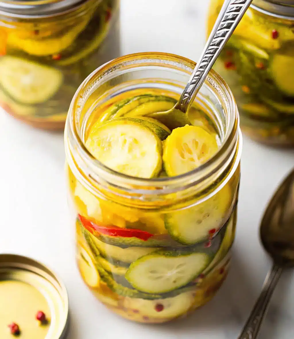 Garlic and Dill Refrigerator Pickles