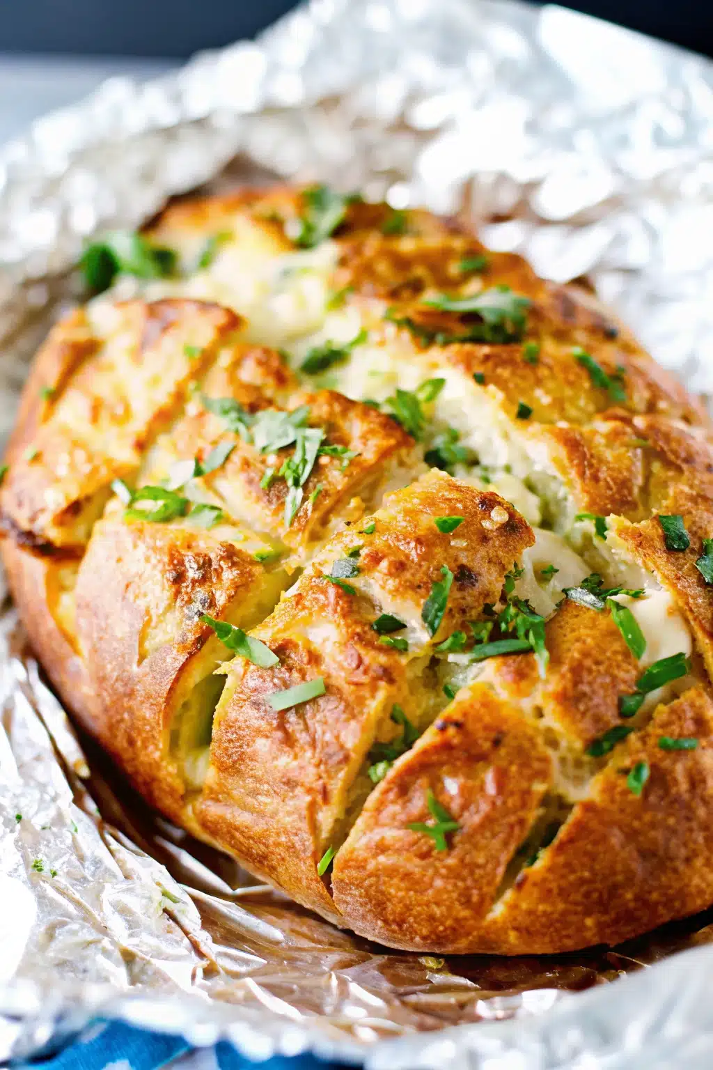 Cheesy Garlic Pull Apart Bread