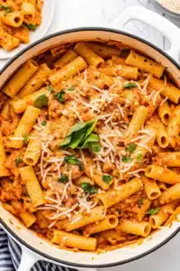 Cottage Cheese Pasta