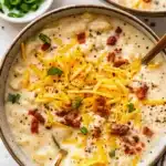 slow cooker loaded potato