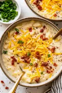 slow cooker loaded potato