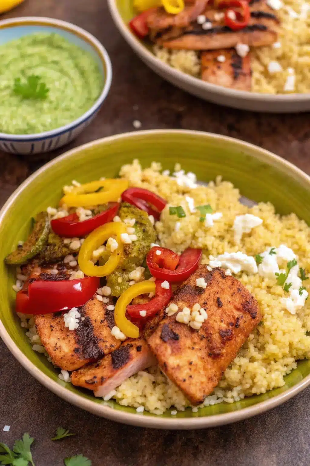 Crispy Salmon Rice Bowl