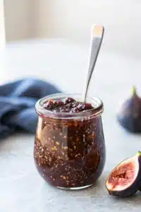 homemade fig jam