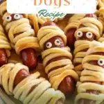Mummy Hot Dogs pin