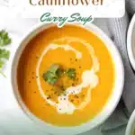 Curry cauliflower soup
