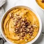 pumpkin cashew smoothie bowl