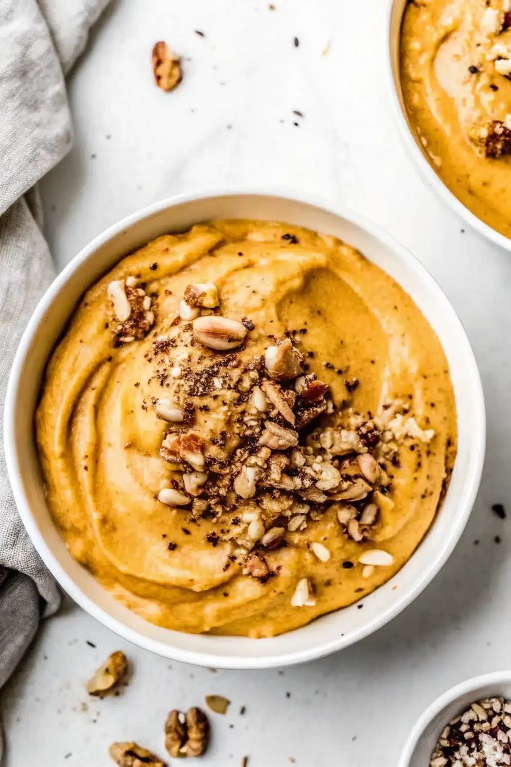 pumpkin cashew smoothie bowl