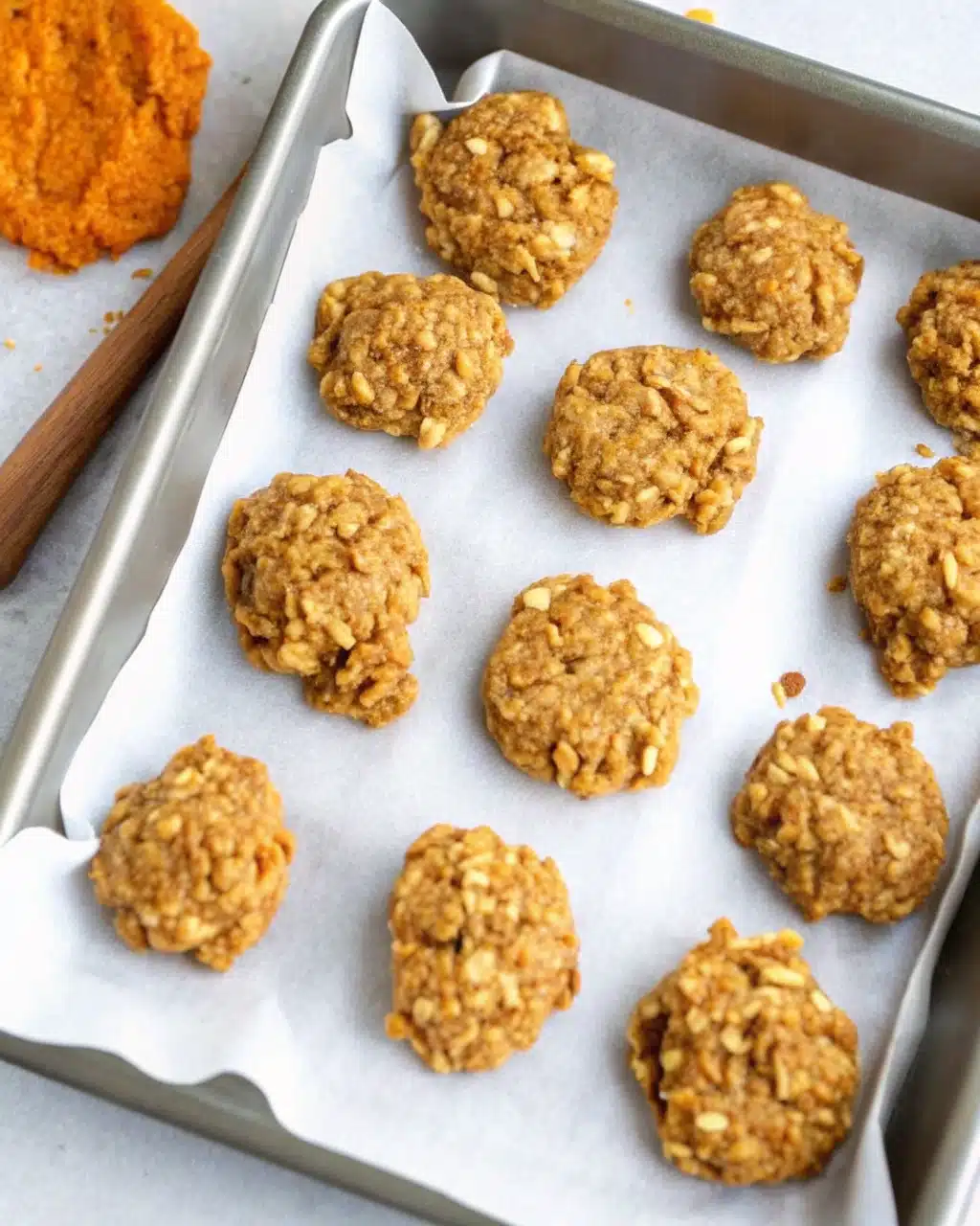 Pumpkin No Bake Cookies