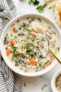 chicken and wild rice soup