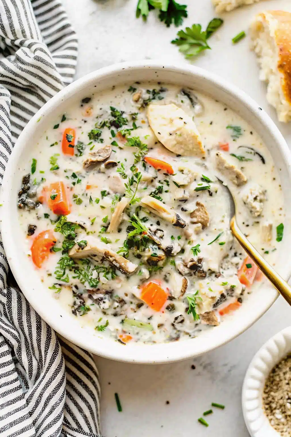 chicken and wild rice soup