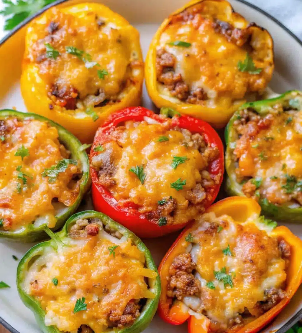 classic stuffed bell peppers