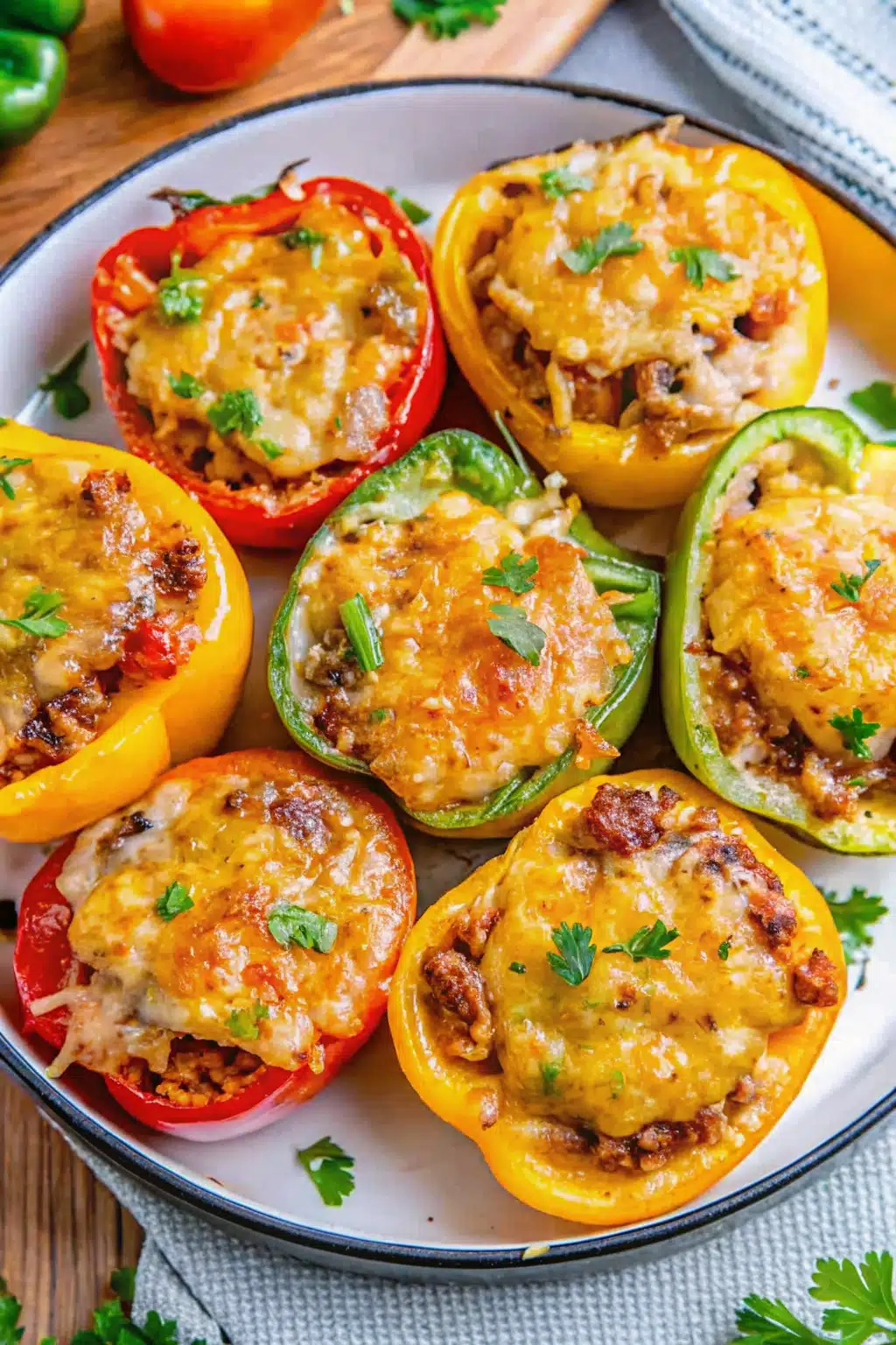 classic stuffed bell peppers