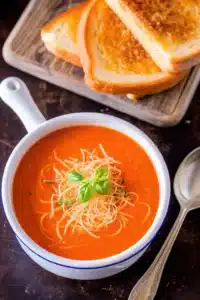 Creamy Tomato Basil Soup Recipe