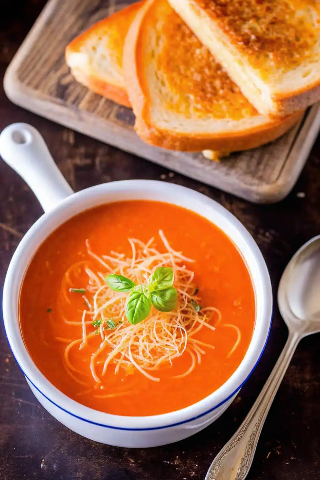 Creamy Tomato Basil Soup Recipe