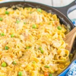 Tuna Noodle Casserole Skillet