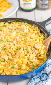 Tuna Noodle Casserole Skillet