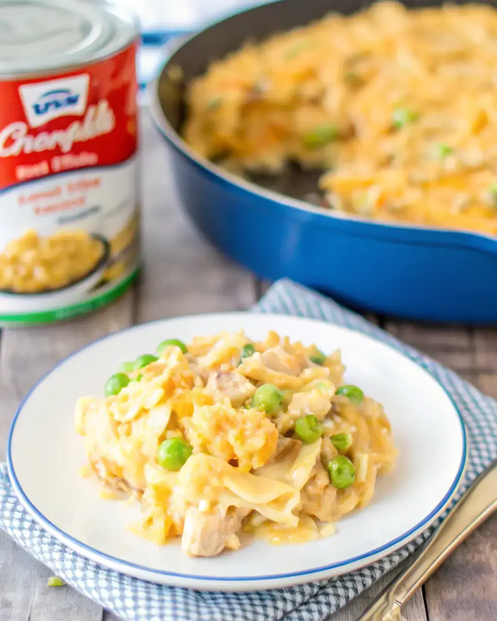 Tuna Noodle Casserole Skillet