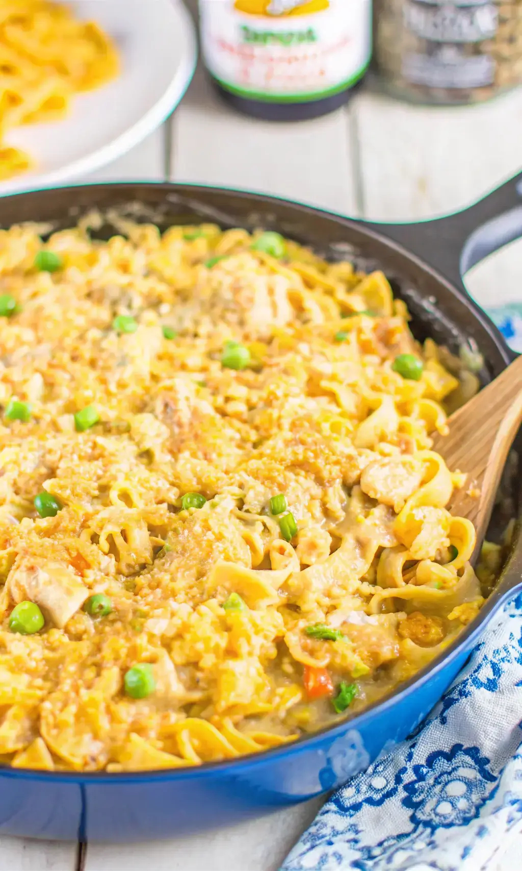 Tuna Noodle Casserole Skillet
