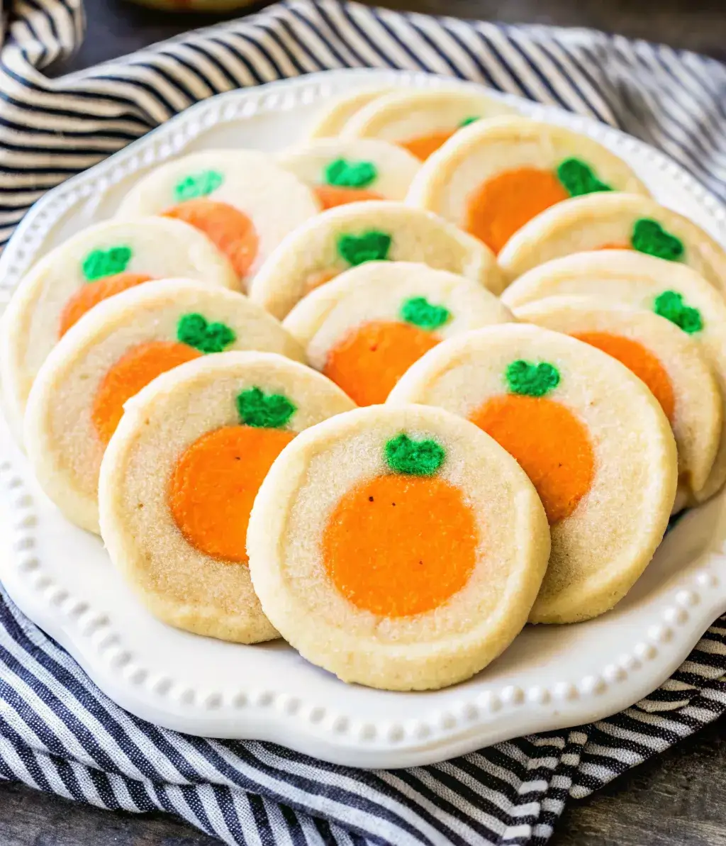 Halloween pumpkin slice