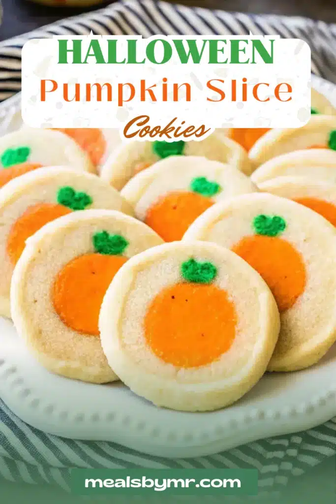 Halloween pumpkin slice