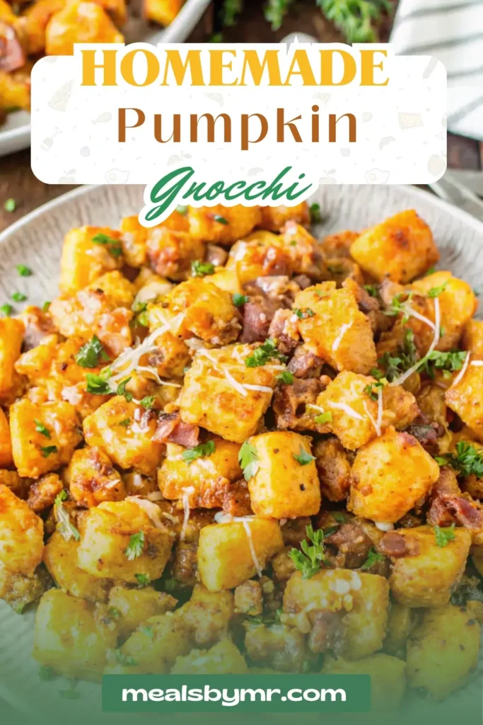homemade pumpkin gnocchi