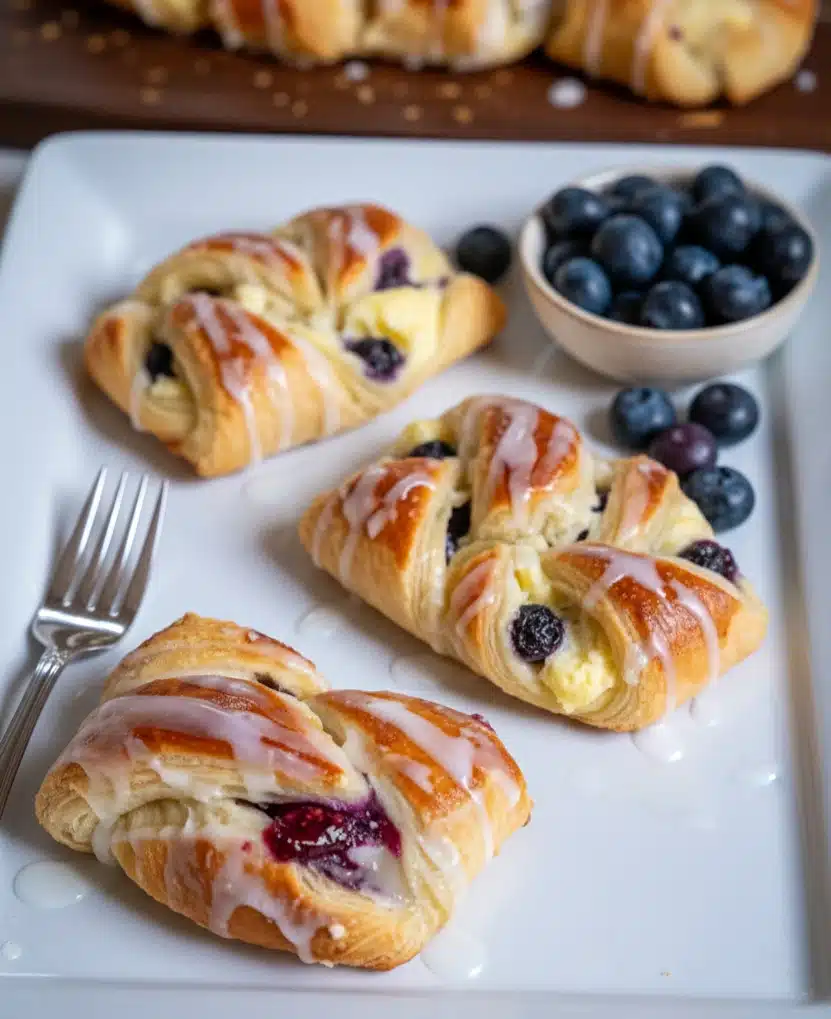 blueberry cream cheese danish
