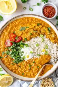 Creamy Red Lentil Curry