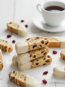 cranberry almond biscotti