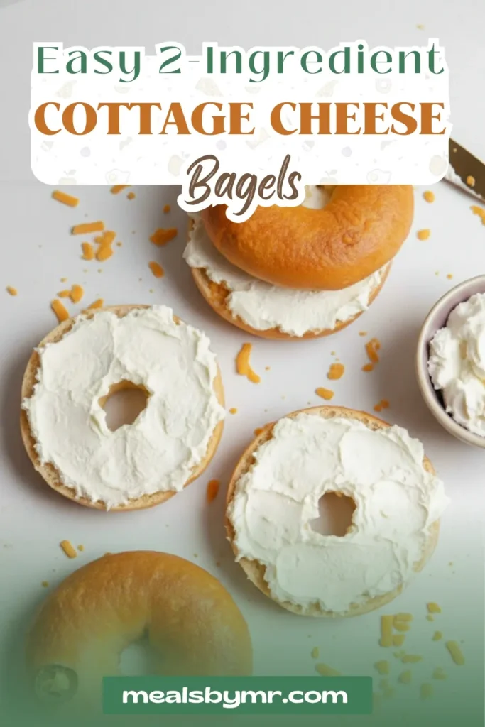 2-Ingredient Cottage Cheese Bagels