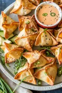 Easy Baked Cream Cheese Rangoon