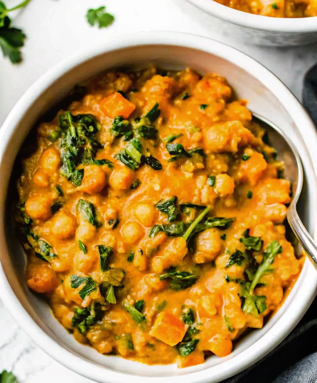 Chickpea Sweet Potato Curry
